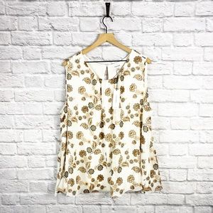 Calvin Klein Floral Print Summer Tank Top